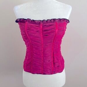 Vintage Y2K Victoria’s Secret mesh corset